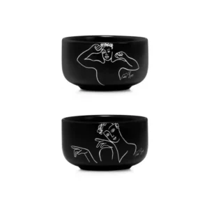 0n-bsr-hy-2_1 SMALL BOWL SET OF 2 \ Hey You!