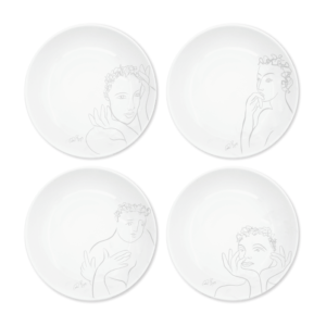 0n-dp-skbg-4_1 DINNER PLATE SET OF 4 \ Sketchbook Grey