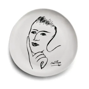 0p-dp-dm_4 DINNER PLATE \ Distant Memory