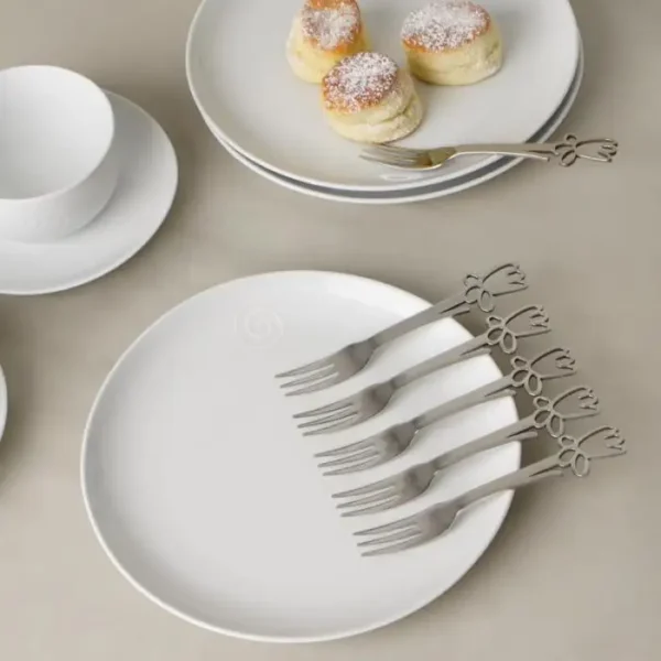 sw_1 SIDE PLATE SET OF 4 \ Swirl