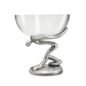 xblgst_atl_1 GLASS BOWL AND STAND \ Atlas