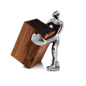 xkbh-lks_5 KNIFE BLOCK HOLDER \ Look Sharp!