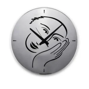3co-let_3 WALL CLOCK LARGE let's face it!