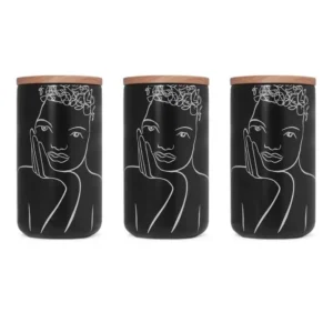 CANISTER LARGE SET OF 3  Knowing